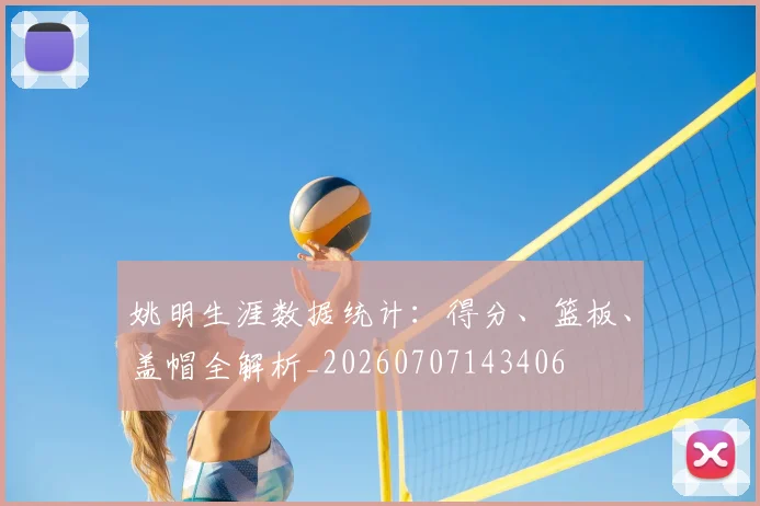 姚明生涯数据统计：得分、篮板、盖帽全解析_20260707143406